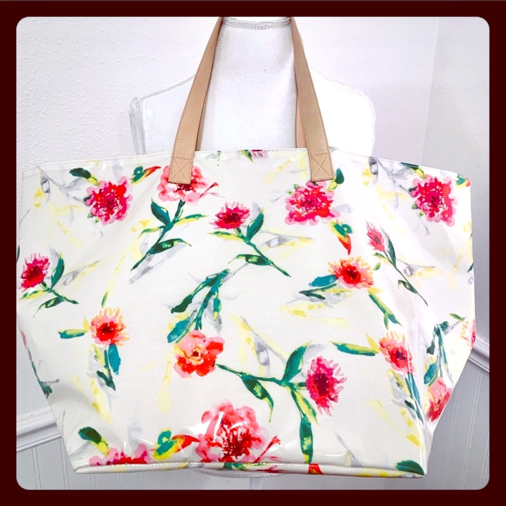 Floral tote